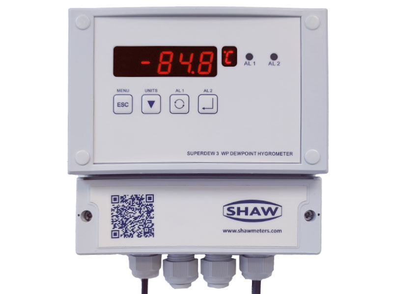Shaw Superdew 3 WP inline hygrometer